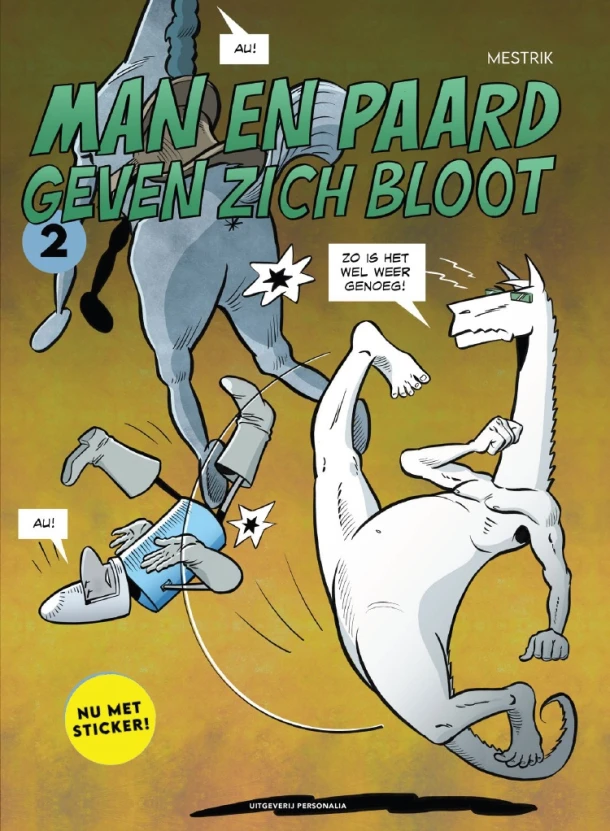 Man en Paard geven zich bloot – Mestrik – boek cover