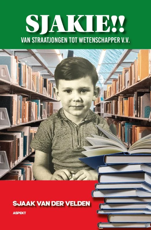 SJAKIE!! – Sjaak van der Velden – boek cover