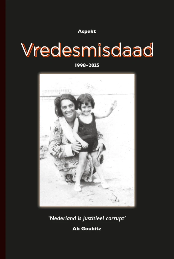Vredesmisdaad 1998-2025 – Ab Goubitz – boek cover