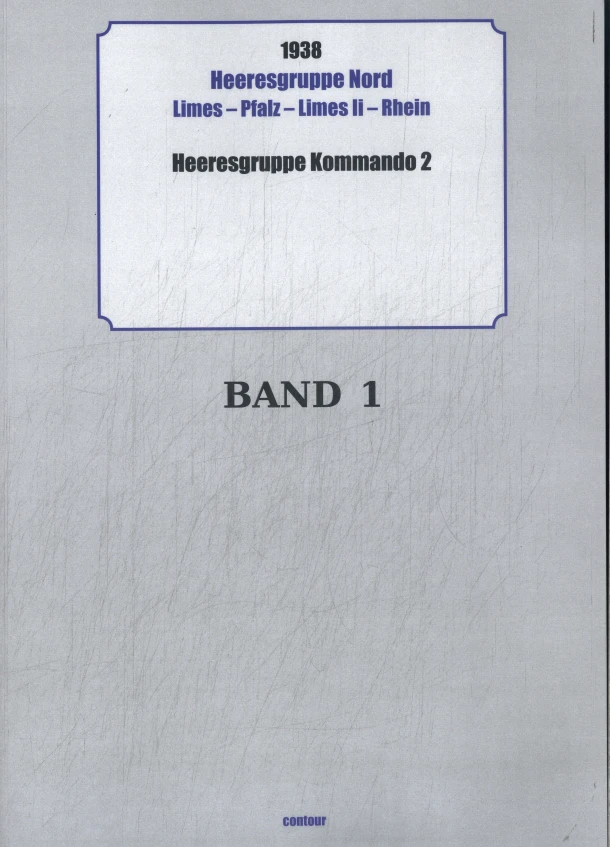 1938 Heeresgruppe Nord – boek cover