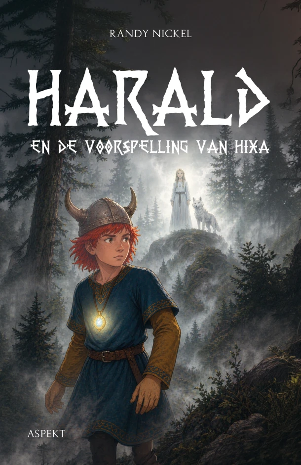 Harald en de voorspelling van Hixa – Randy Nickel – boek cover