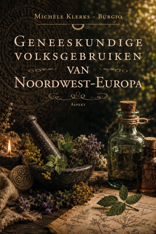Geneeskundige volksgebruiken van Noordwest-Europa – Michèle Klerks-Burgio – boek cover