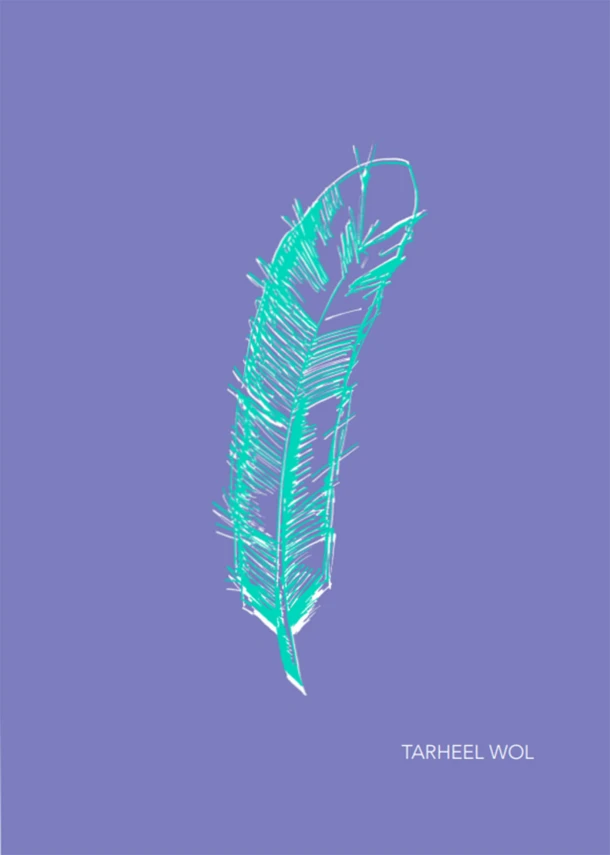 Een Veer aan Jezelf – Tarheel Wol – boek cover