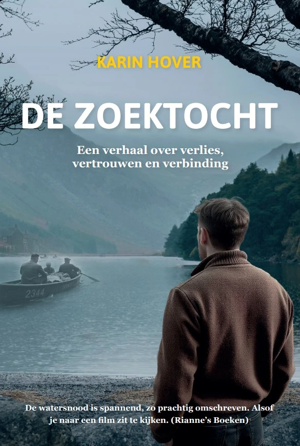 De zoektocht – Karin Hover – boek cover
