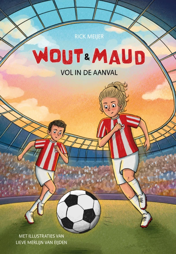 Wout & Maud vol in de aanval – Rick Meijer – boek cover