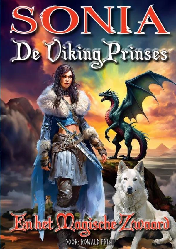 Sonia De Viking Prinses Stripalbum – Roel Postma – boek cover