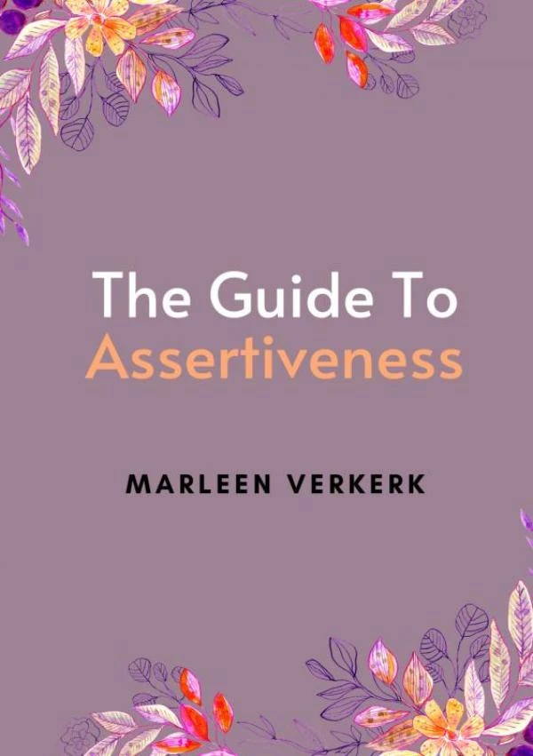 The Guide to Assertiveness – Marleen Verkerk – boek cover