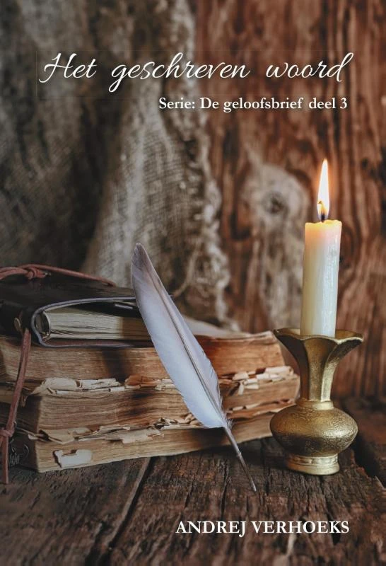 Het geschreven woord – Andrej Verhoeks – boek cover