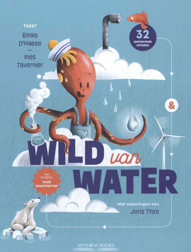 Wild van water – Binke D\'Haese – boek cover