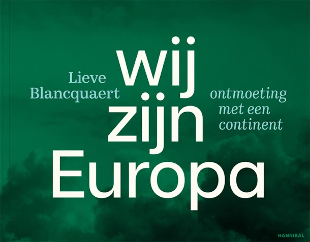 Wij zijn Europa – Lieve Blancquaert – boek cover