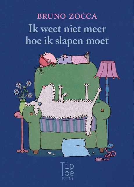 Ik weet niet meer hoe ik slapen moet – Bruno Zocca – boek cover