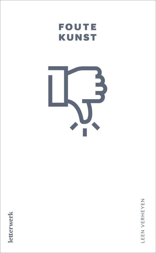 Foute kunst – Leen Verheyen – boek cover