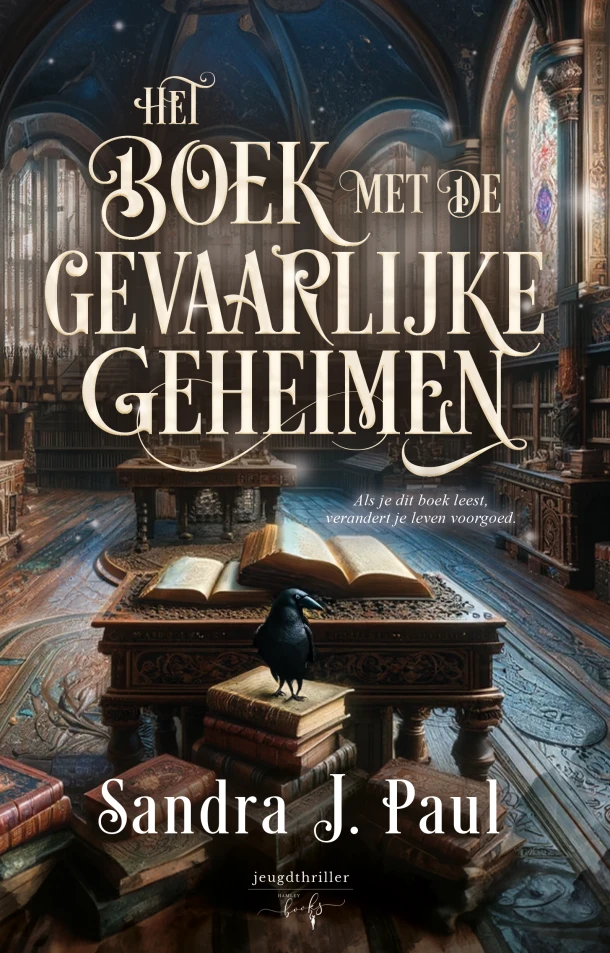 Het boek met de gevaarlijke geheimen – Sandra J. Paul – boek cover