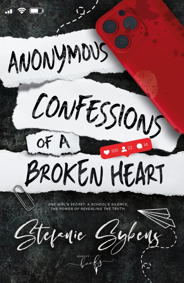 Anonymous Confessions of a Broken Heart – Stefanie Sybens – boek cover