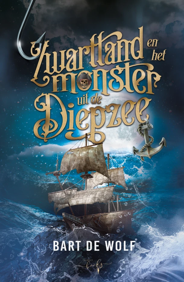 Zwarttand en het Monster uit de Diepzee – Bart De Wolf – boek cover