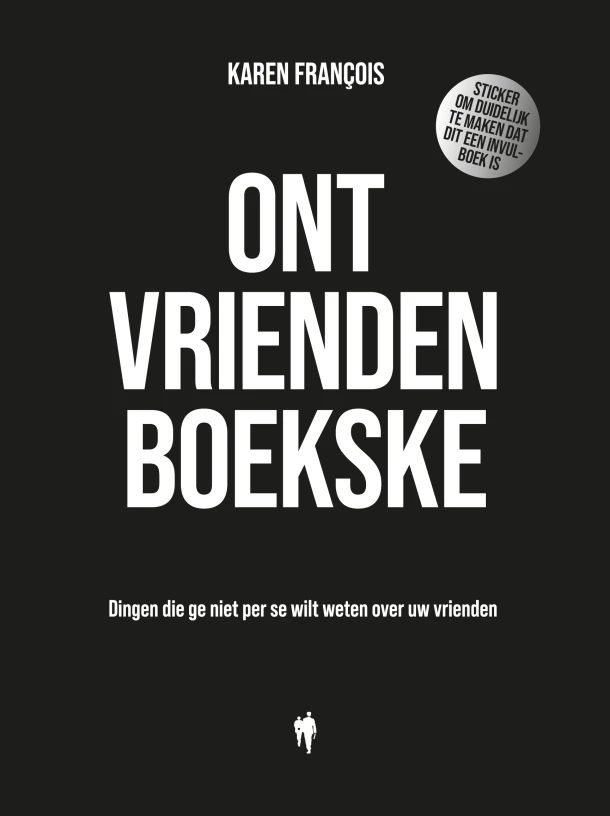 Ontvriendenboekske – Karen François – boek cover