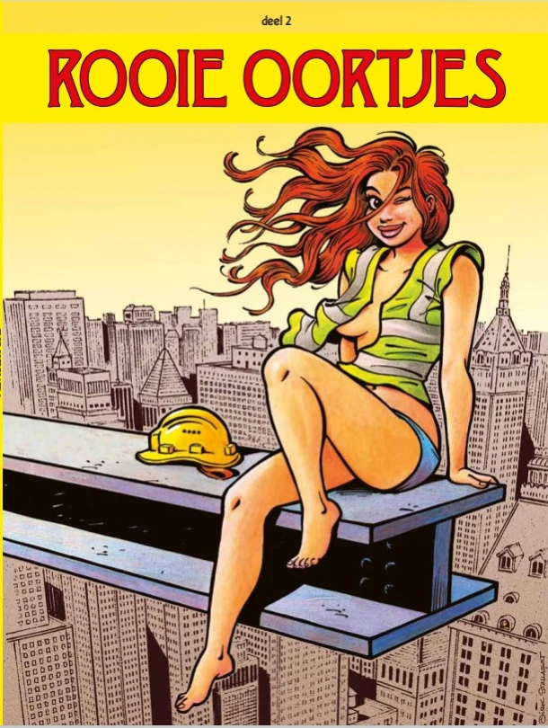 Rooie oortjes – Dirk Stallaert – boek cover