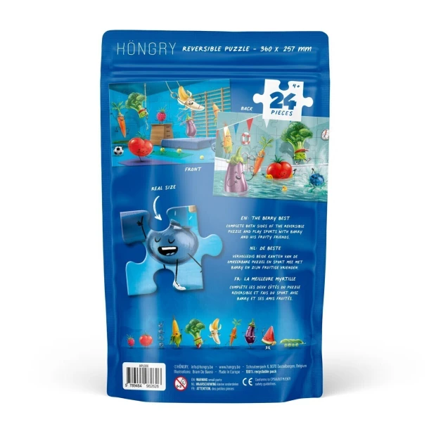 De beste puzzel – HÖNGRY – boek cover