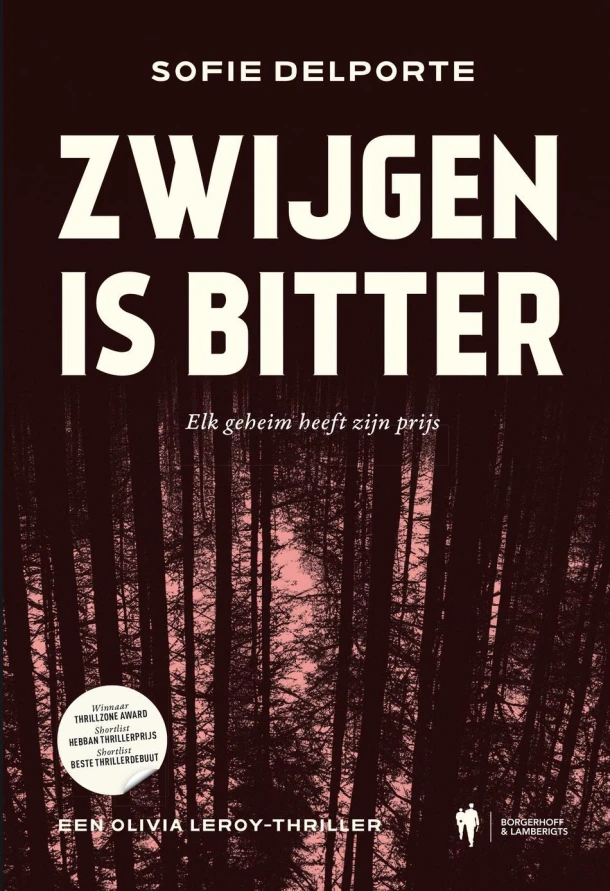 Zwijgen is bitter – Sofie Delporte – boek cover