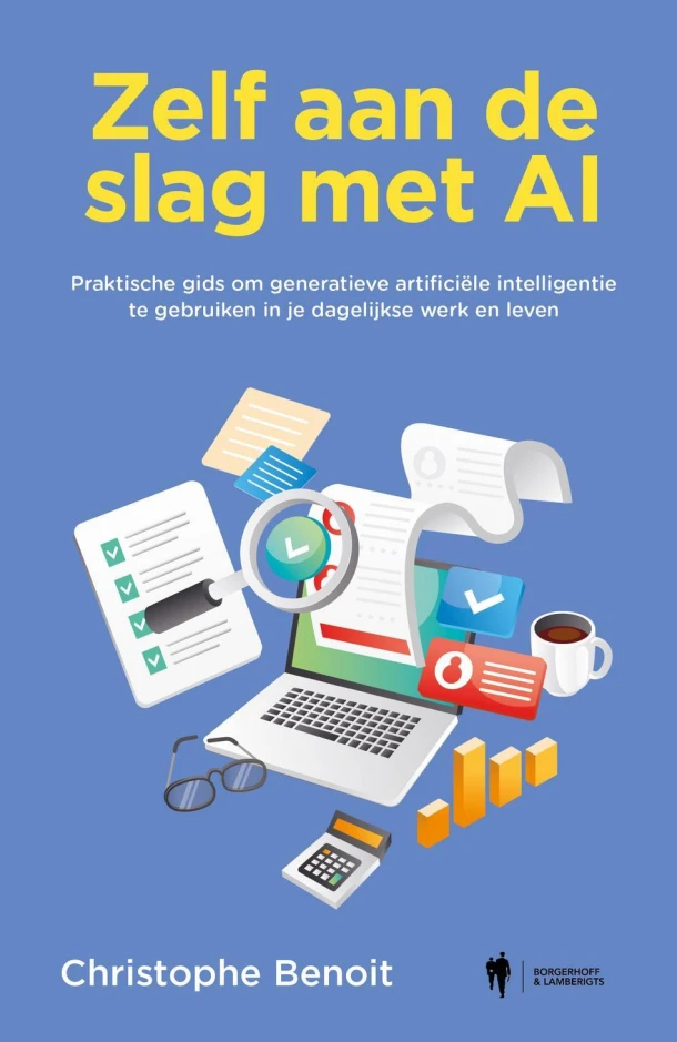 Zelf aan de slag met AI – Christophe Benoit – boek cover