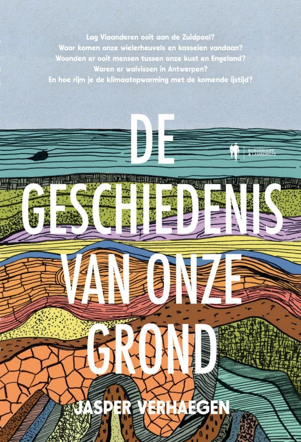 De geschiedenis van onze grond, – Jasper Verhaegen – boek cover
