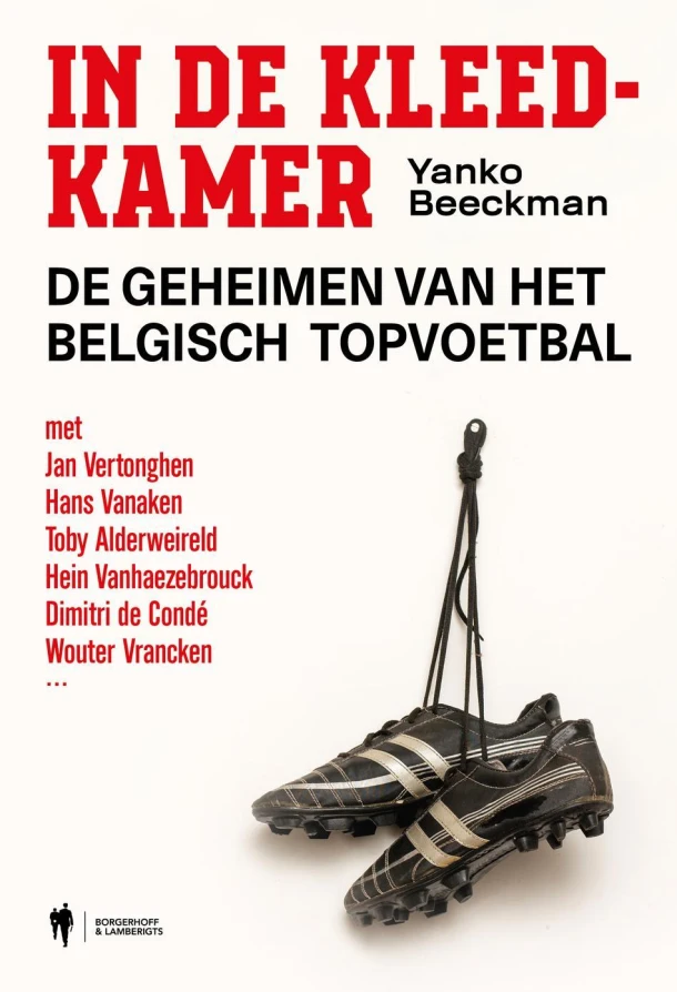 In de kleedkamer – Yanko Beeckman – boek cover