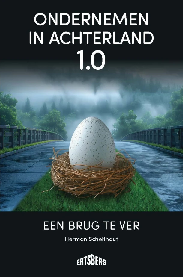 Ondernemen in Achterland 1.0 – Herman Schelfhaut – boek cover