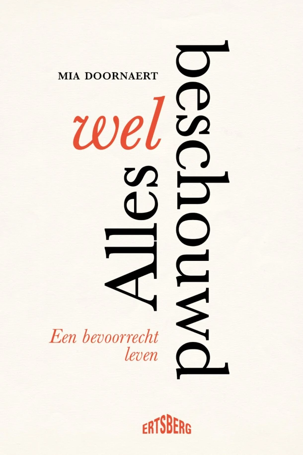 Alles welbeschouwd – Mia Doornaert – boek cover