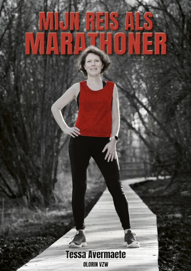 Mijn reis als marathoner – Tessa Avermaete – boek cover