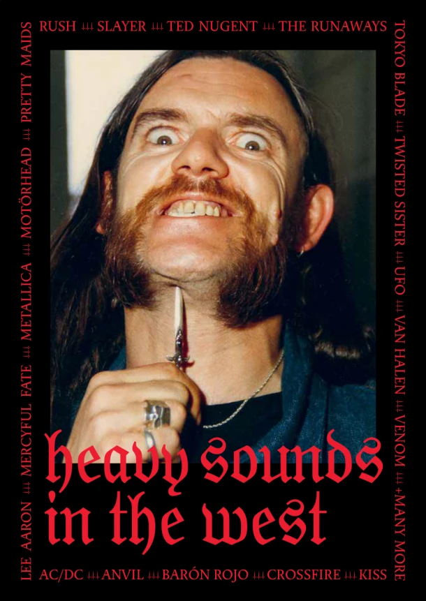Heavy Sounds in the West – Hans Verbeke – boek cover