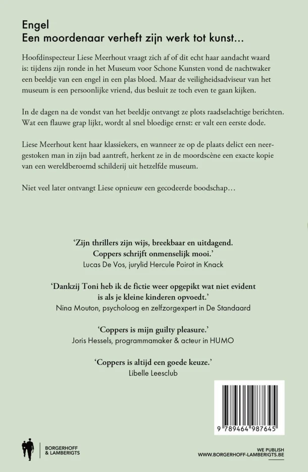 Engel – Toni Coppers – boek cover