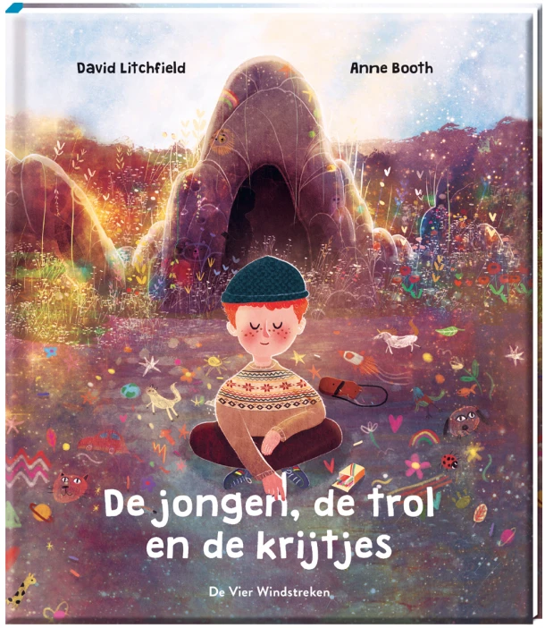 De jongen, de trol en de krijtjes – David Litchfield – boek cover