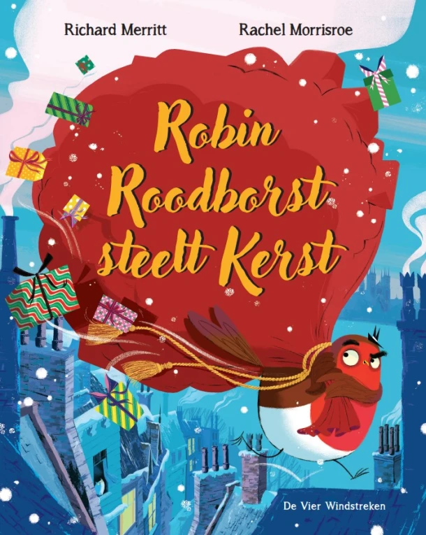 Robin Roodborst steelt Kerst – Rachel Morrisroe – boek cover