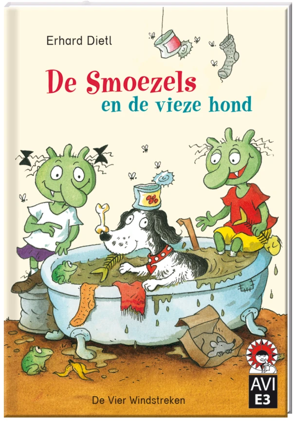 De Smoezels en de vieze hond – Erhard Dietl – boek cover