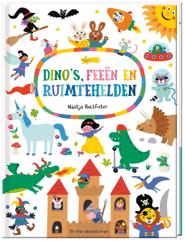 Dino's, feeën en ruimtehelden – Nastja Holtfreter – boek cover