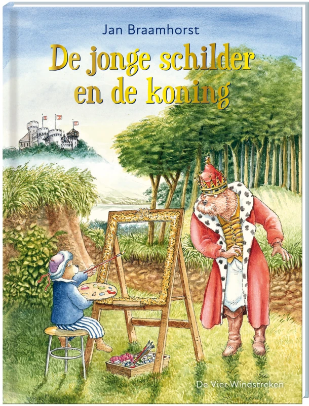 De jonge schilder en de koning – Jan Braamhorst – boek cover