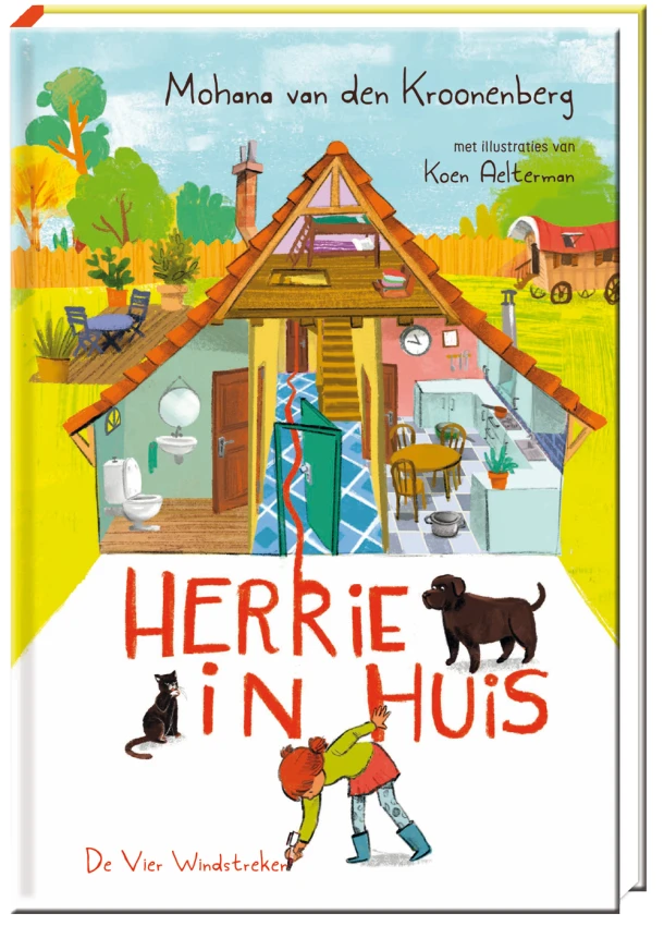 Herrie in huis – Mohana van den Kroonenberg – boek cover