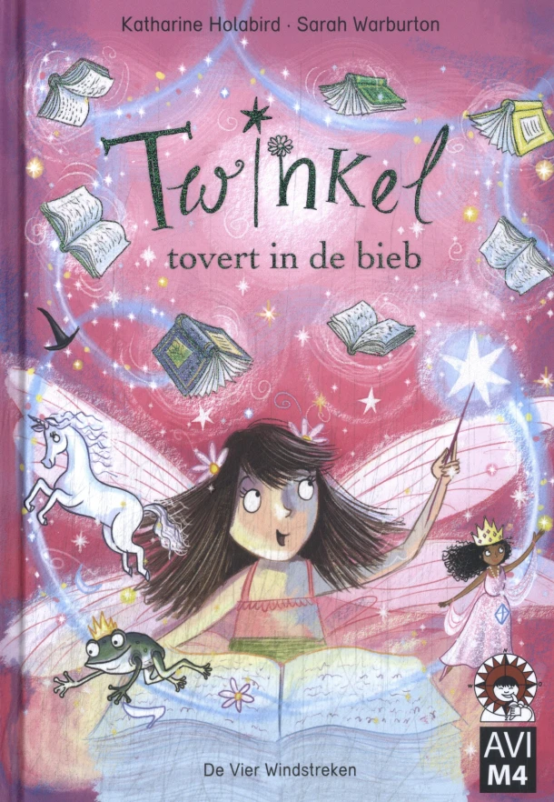 Twinkel tovert in de bieb – Katharine Holabird – boek cover