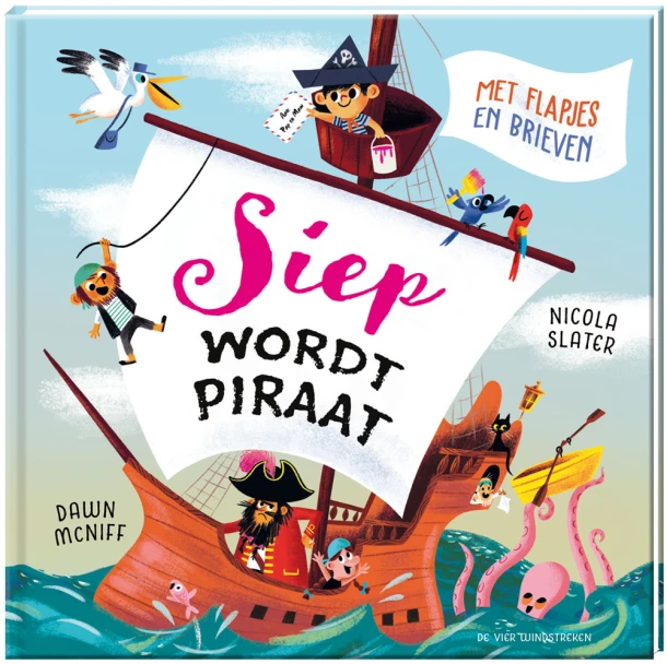 Siep wordt piraat – Dawn McNiff – boek cover