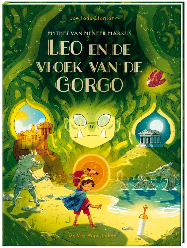 Leo en de vloek van de Gorgo – Joe Todd-Stanton – boek cover