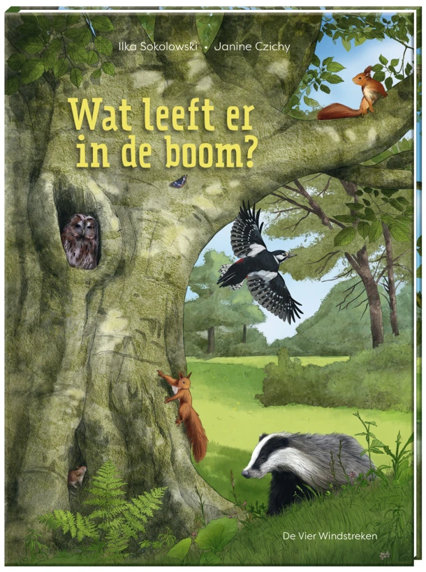 Wat leeft er in de boom? – Ilka Sokolowski – boek cover