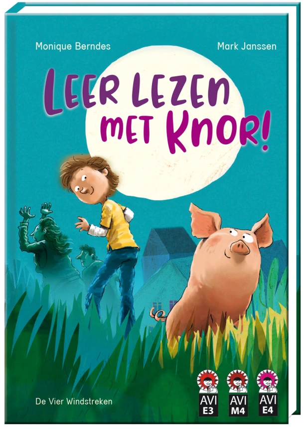 Leer lezen met Knor! – Monique Berndes – boek cover