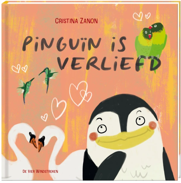 Pinguïn is verliefd – Cristina Zanon – boek cover