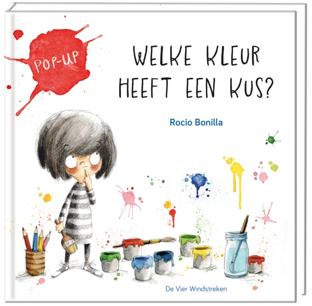 Welke kleur heeft een kus – Rocio Bonilla – boek cover