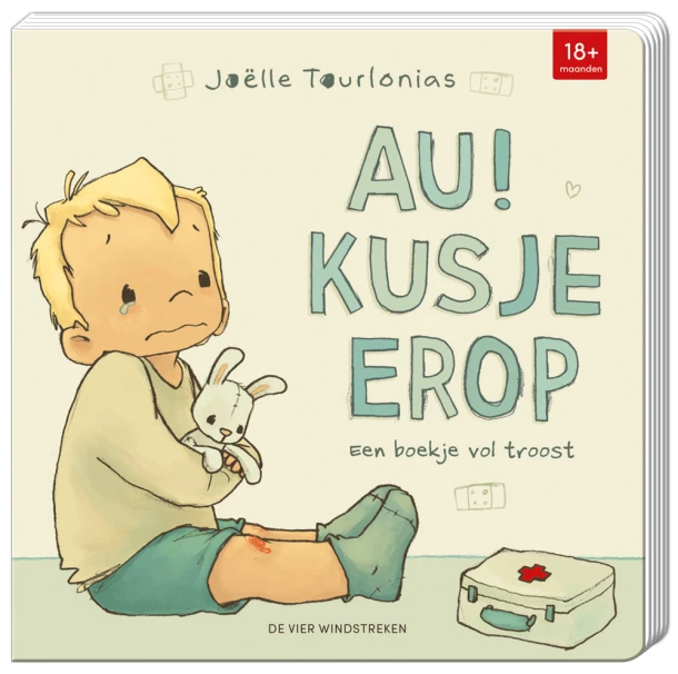 Au! Kusje erop – Joëlle Tourlonias – boek cover
