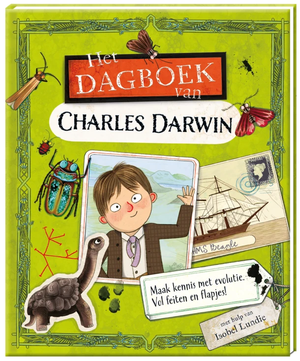 Het dagboek van Charles Darwin – Isobel Lundie – boek cover