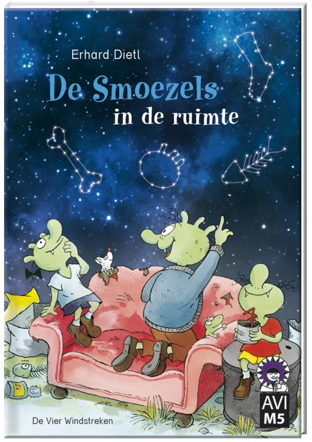 De Smoezels in de ruimte – Erhard Dietl – boek cover
