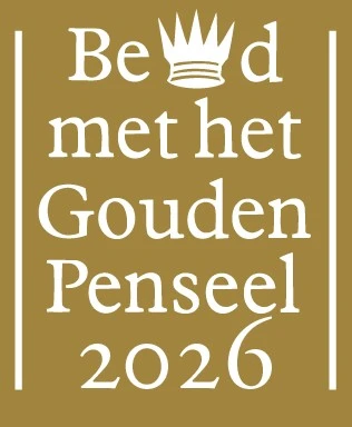 Gouden Penseel 2026 – boek cover
