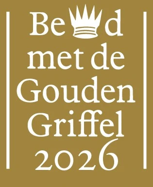 Gouden Griffel 2026 – boek cover