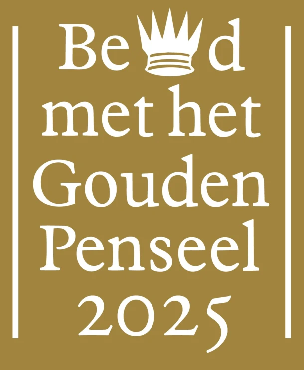 Gouden Penseel 2025 – boek cover